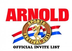 Арнольд Класик 2011 оголосив офіційний список учасників.
