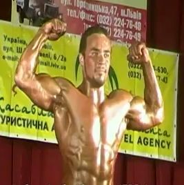 Бодібілдер Олексій Мельник на Кубку Львівської області IFBB 2011 (весна)