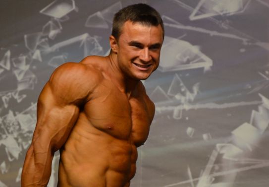 Бодибілдер Сегій Панчук на Чемпіонаті України IFBB. Фотогалерея
