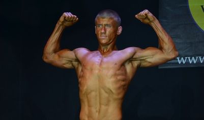 Юнак Павло Зорін на Кубку України з бодібілдингу WABBA 2013