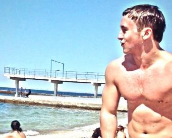 № 7 Сергій Панков – учасник фотоконкурсу «Містер пляж 2014»