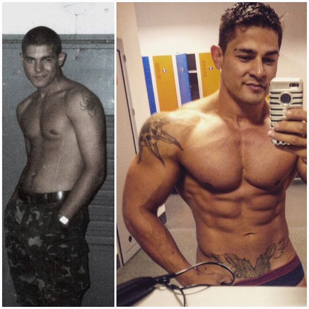 Українські бодібілдери запустили флеш моб &laquo;до і після&raquo;