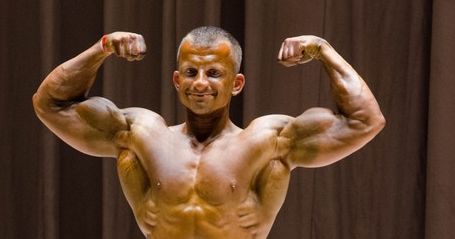 Бодібілдер Андрій Стригун на Чемпіонаті UBPF 2015. Фотогалерея