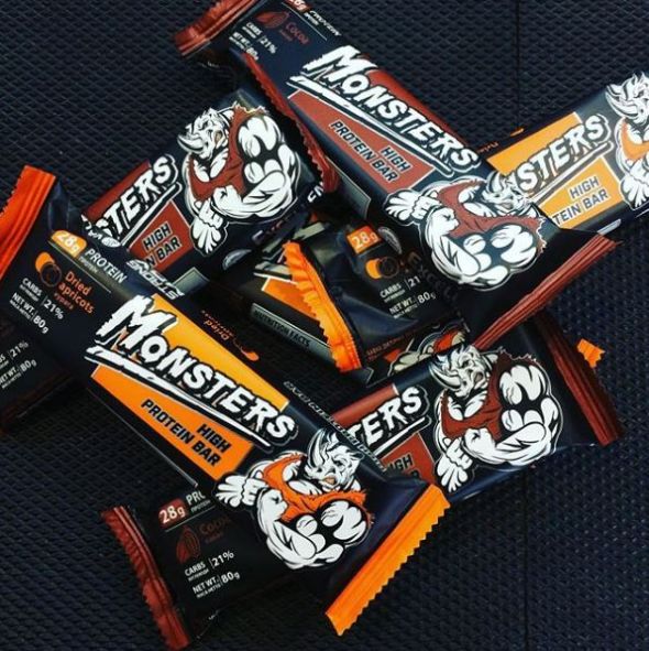 Новий гравець на ринку: в Україні почали виготовляти спортивне харчування під брендом Monsters